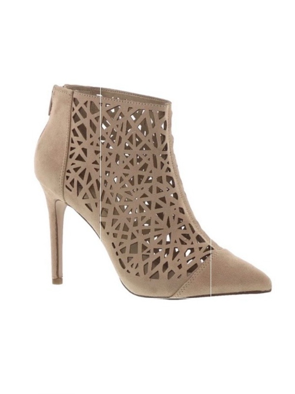 New BCBGeneration Hanie laser cut out ankle boots